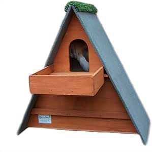 Triangle Barn Owl Box w/ Shelf