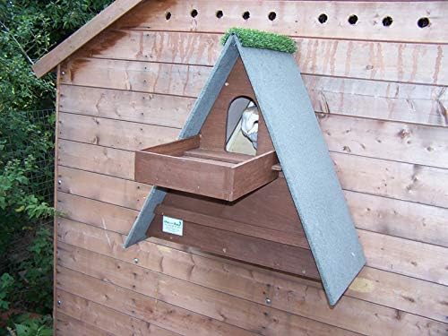 Triangle Barn Owl Box w/ Shelf